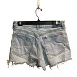 ABERCROMBIE‎ & FITCH Women's The Mom Short High Rise Light Wash Size 28/6 Blue Photo 1