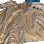 Dana Buchman  TAN & BLACK WOOL, NYLON & CASHMERE BLEND COLOR BLOCK COAT (M) Photo 7