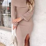 Lane 201  Sweater midi Dress  Photo 0