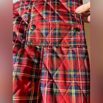 Plaid vest, holiday tartan, vintage Appleseeds
Red, green plaid with pockets Photo 2
