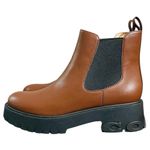 Coach  2” Branded Platform Leather Chelsea Boots w/ Stretch Panels & Pull-On Tab Photo 3