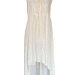 Cotton Candy LA Lace High Low Cover Up Size M Photo 10