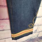 Ralph Lauren LAUREN CLASSIC STRAIGHT ANKLE WITH GOLD EMBROIDERY ACCENTS 12 NWT Photo 3