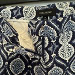 Ivanka Trump Blue & White Casual Pants Size 14 Photo 4