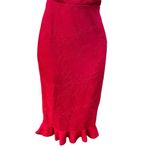 Michael Costello X Revolve Ericka straplesss dress Red Size XS Photo 6