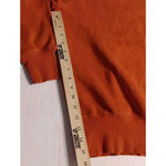 Nike  Orange Athletic Athleisure Lounge Logo Sweat Shirt Y2K Style Streetwear XS Photo 4