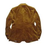 J.Crew NWT Petite Parke Blazer in Golden Brandy Cotton Velvet Jacket 4P Photo 4