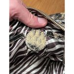 Dana Buchman Hobo Bag Womens Large Brown Snake Print Faux Leather Shoulder Zip Photo 11