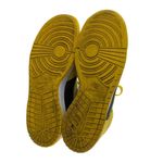 Nike  Dunk High Goldenrod Men's Yellow Black Leather Basketball Sneakers Shoes 12 Photo 3