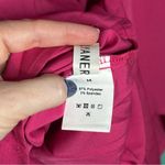 LYANER Women's Off Shoulder Wrap Tie Up Back Ruffle Short Sleeve Romper Pink Size M Photo 4