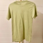 Frog and Toad Graphic T Shirt Light Green Crew Neck Short Sleeve Casual Top XS Photo 2