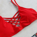 SweatyRocks  Floral “cheekini” bikini Photo 2