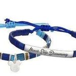Unwritten Disney Mickey Adjustable Bracelet Duo Set in Blue MSRP $55 NWT Photo 0