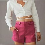Anthropologie  Maeve Colette Pink Shorts 14 Photo 6