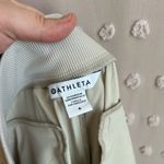 Athleta Brooklyn Mid Rise Ankle Pant Straight Leg Sz 4 Abalone Cream Photo 4