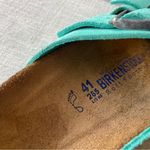 Birkenstock NEW Arizona Sandals Size 41 Wide Width Aqua Teal Blue Photo 5