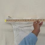 Princess Polly  “Marcia” White Off the Shoulder Ruched Cotton/Linen Mini Dress Photo 5