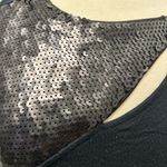 Jennifer Lopez  Black Sequin Tank Top Photo 3