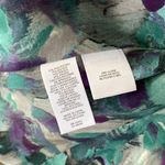 Anne Klein NWT 🖤  Dressy Black Blazer/Jacket, Floral Print Lining, Zip Closure Photo 13