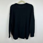 Madewell V Neck Relaxed Cardigan Long Sleeve Black Wool Blend XXS NWT Photo 8