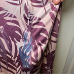 32 Degrees Heat 32 Degrees Cool Purple Print Sun Protection UPF 50+ Long Sleeve Top size S Photo 6