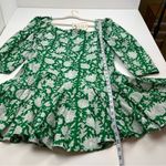 Mille Resort & Travel Kelly Green White Floral‎ Dress Womens Size XL NEW Photo 8