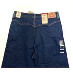 Levi's  32x27 Ribcage Riveted High Waist Ankle Straight Leg Jeans Dark Wash Photo 11