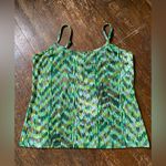 Fashion Bug  Green Patterned Top Size XL Photo 0