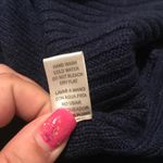 Slip On Blue Pocket Cardigan by Ambiance Size M Photo 5