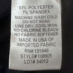 Jude Connally Kerry Velvet Navy Blue Dress Size XL 3/4 Bell Sleeves Pockets Photo 6