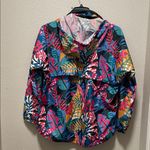 Lauren James Floral Anorak Jacket Size Large Photo 4