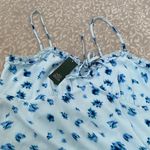 Wild Fable Women's Ruffle Trim Slip Mini Babydoll Dress - ''' Light Aqua Blue Photo 5