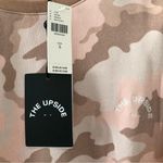 Anthropologie  x The Upside Alena Drawstring Crew Sweatshirt Neutral & Pink NEW Photo 3