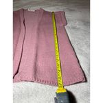 Vintage Y2K Women’s One Size Sweater Vest Pink Cottage‎ Grandmacore Knitted Photo 4