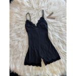 SKIMS  Fits Everybody Lace Triangle Onesie Onyx Size Small Photo 3