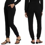 L'Agence  Luxe Lounge The Moss Jogger Pant in Black Photo 1