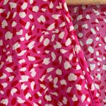 Pretty Little Thing  Pink Leopard Ruched Plunge Bodycon Plus Dress NWT Photo 12