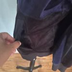 Champion Elite Blue & Black Striped Velour Hoodie – Size S Photo 5