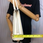 Gucci Ivory Leather Satchel Self-Standing Jackie Silver Buckle Hand Bag COMES WITH: DUST BAG Photo 13