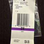 Evan Picone  Mock Neck Cable Knit Sweater Size 2X 3/4 Sleeve Brown Lightweight Photo 3