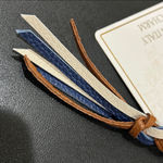 La Via | Italian Leather Heart Bag Charm š¤ Brown Photo 5