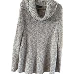 Lane Bryant Women's Plus 18/20 Heather Grey Pink Cowl Neck Sweater Photo 7