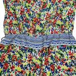 CAbi  5261 Floral Print Romper Sleeveless Drawstring Waist Casual Summer Size Med Photo 11