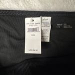 Aerie  Ribbed Bikini Bottom in Black Size Large NWT Photo 5