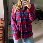 Old Navy Plaid Flannel Shirt Photo 0
