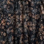 Free People Sz XSmall Clarissa Floral Printed Puff Sleeve Cropped Blouse Revolve Photo 5