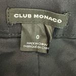 Club Monaco  SZ 0 Nadine Pencil black zipper front skirt Photo 4