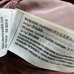 Abercrombie & Fitch Velvet Top Rust Mauve Holiday Christmas Casual XS Photo 5