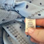 Sundance  Belle Courant Multi Blue Tiered Ruffle Dress Midi, Sleeveless D25 Photo 5