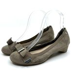 Dana Buchman  Ballet Flats Bowtie Suede Women's 6 US Photo 0